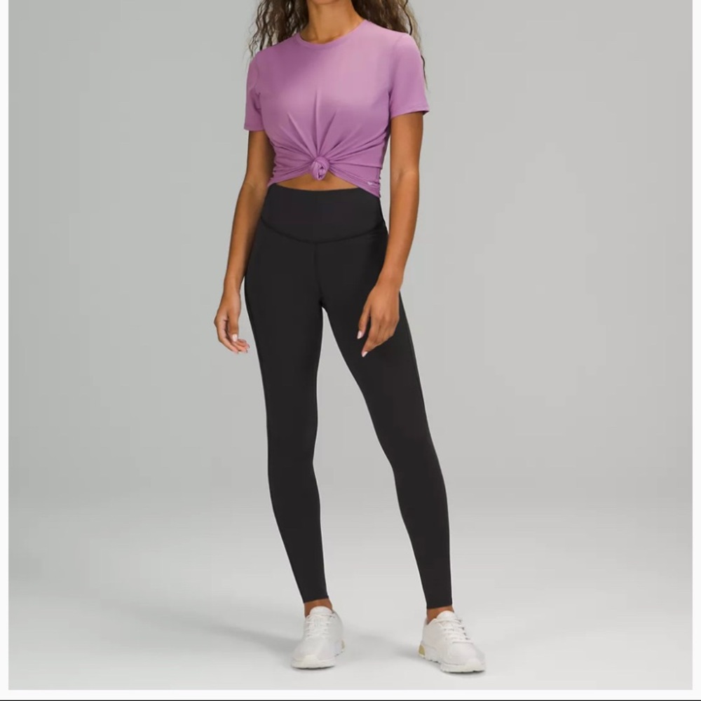 Lululemon Base Pace High-Rise Running Tight 28" 
Brushed Nulux